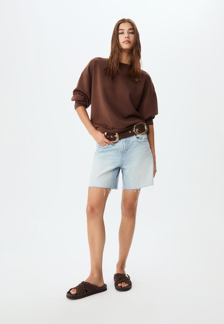 sudadera basica tacto suave