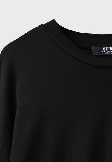 Boxy long sleeve T-shirt — Black 9