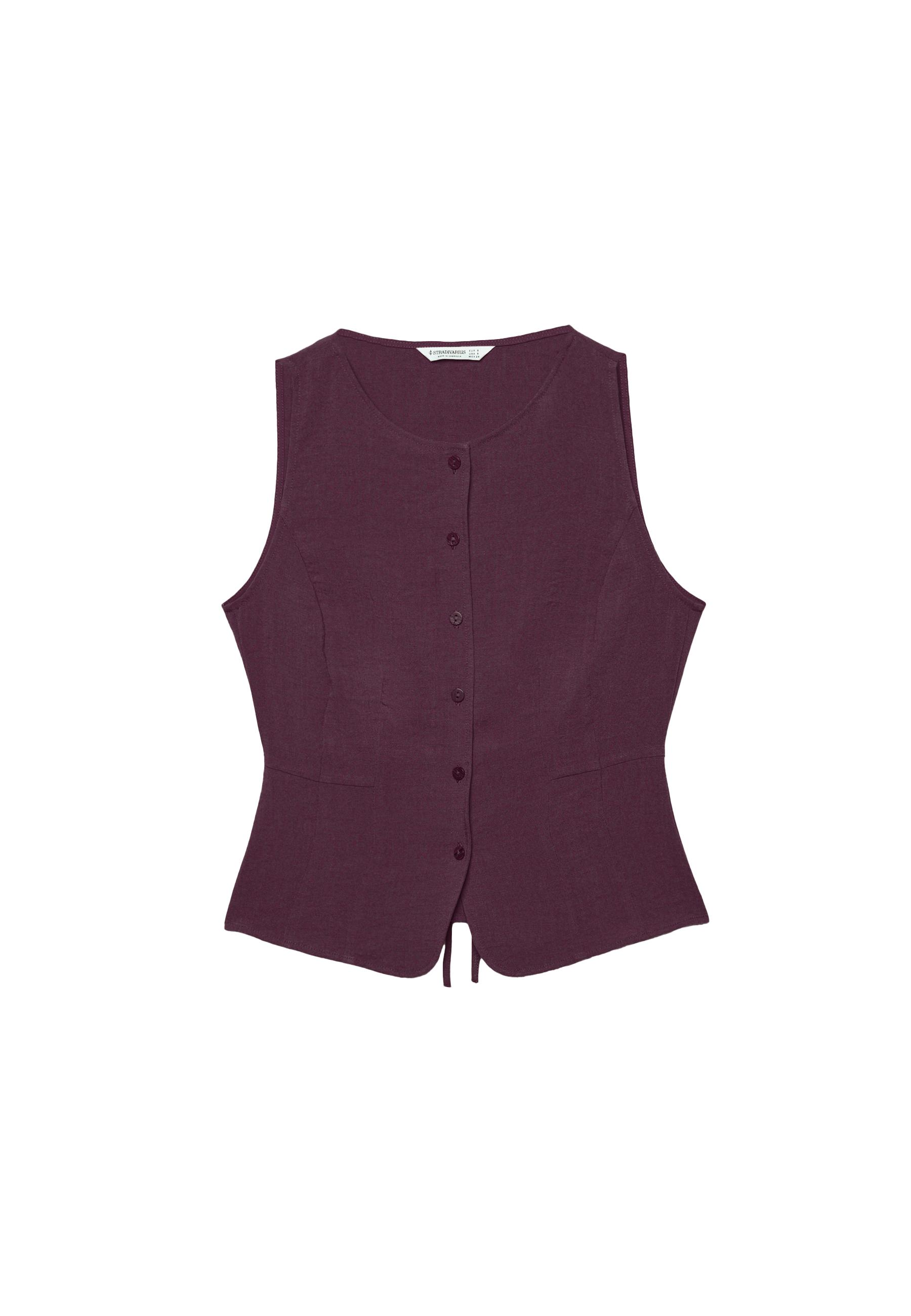 Buttoned waistcoat — Purple