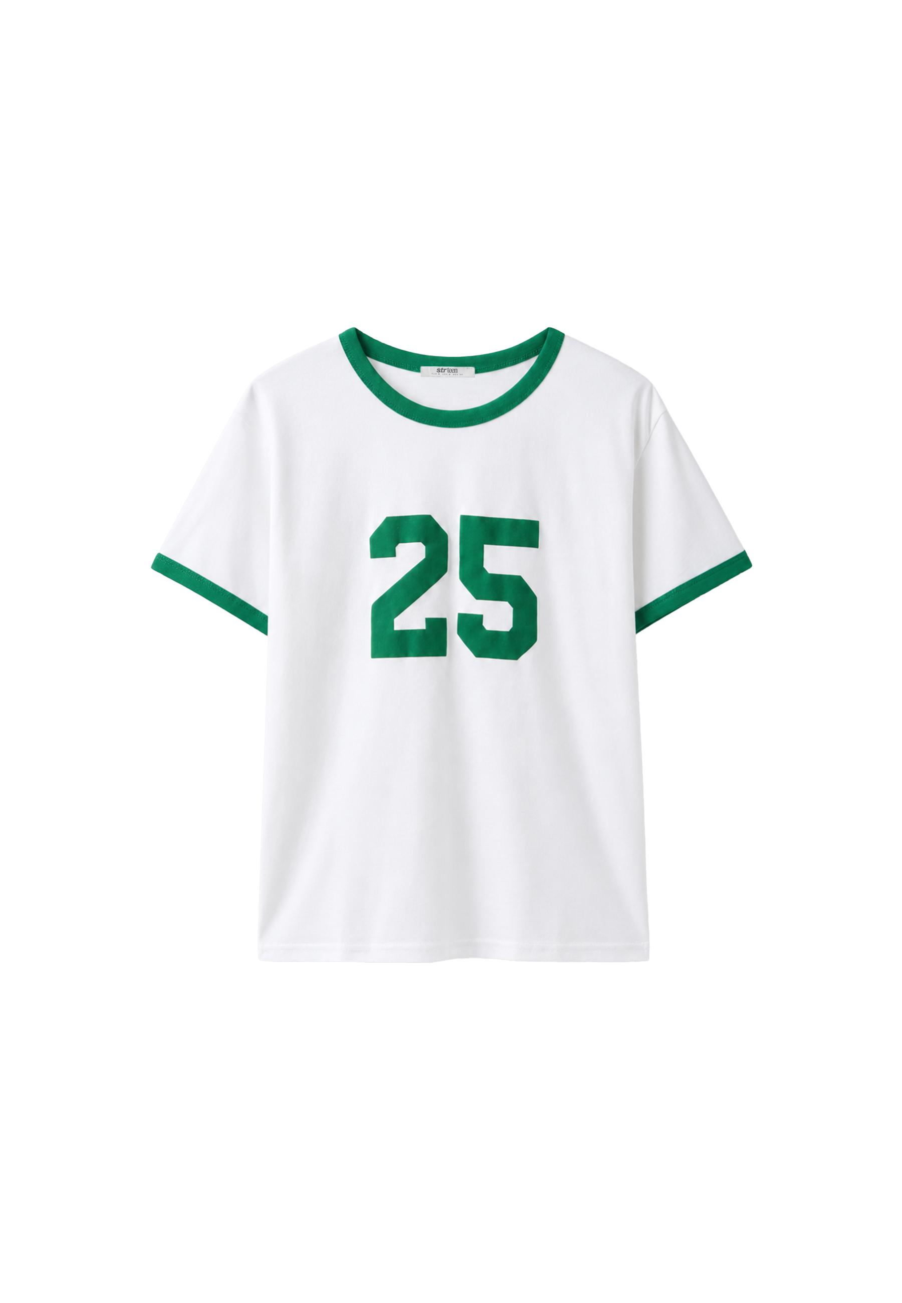 Printed T-shirt — Green