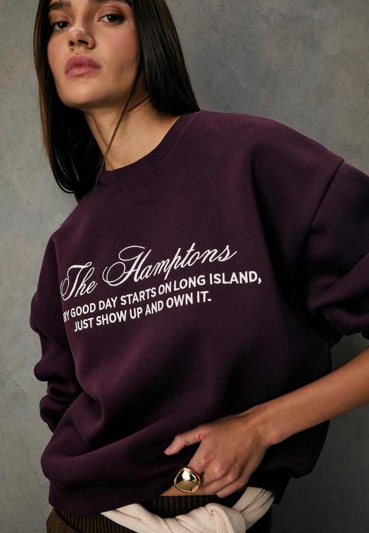 sudadera bordada