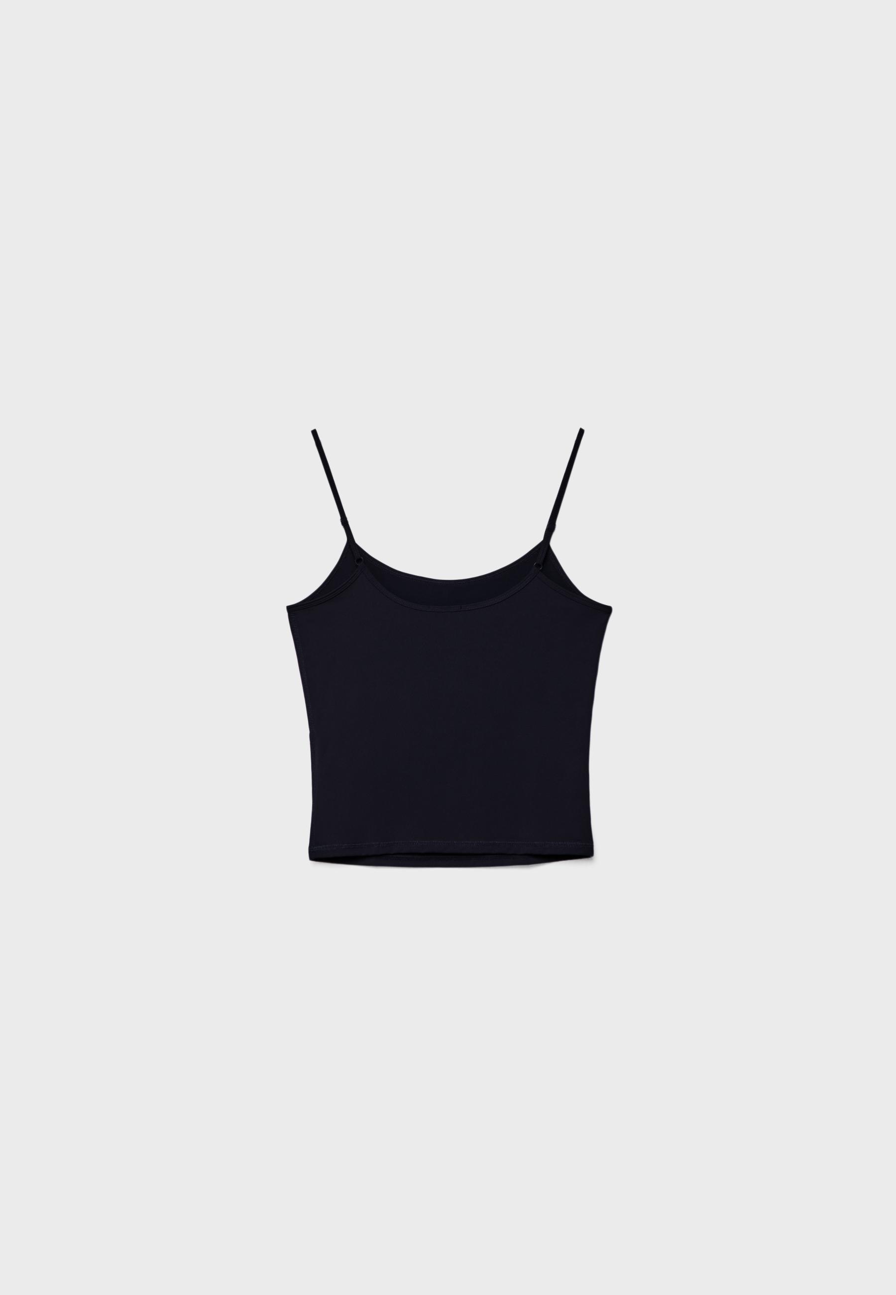 Basic tank top — Black