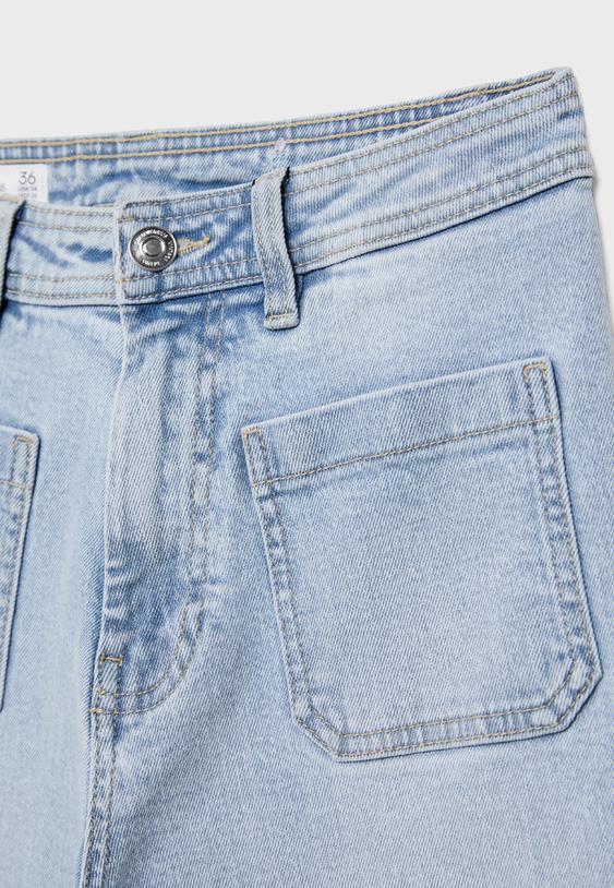 Cepli straight fit jean - Görsel 17