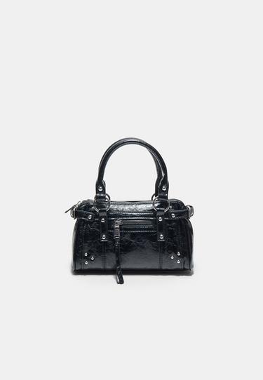 Studded pocket crossbody bag — Black 2