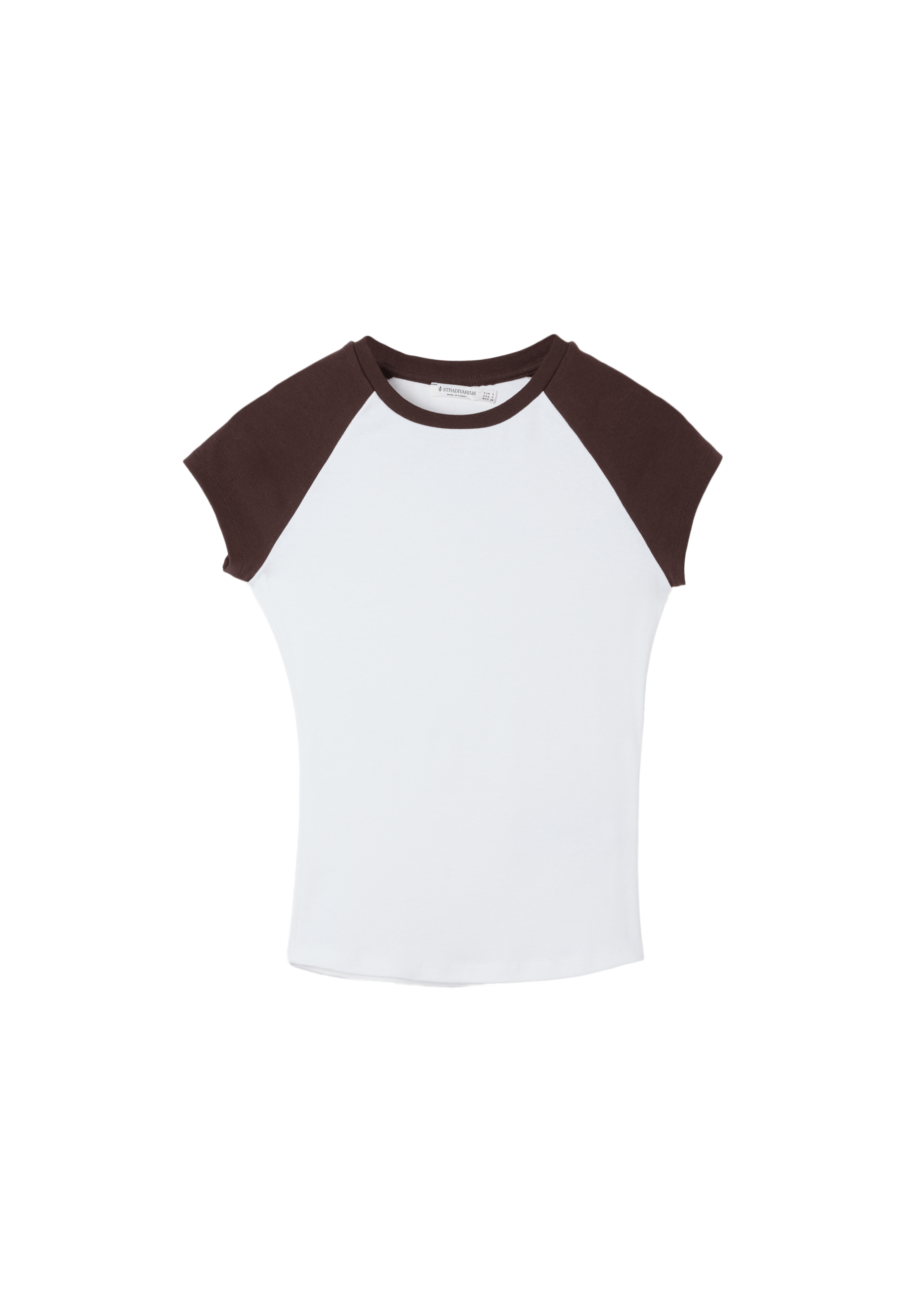 Short sleeve raglan T-shirt — Ecru
