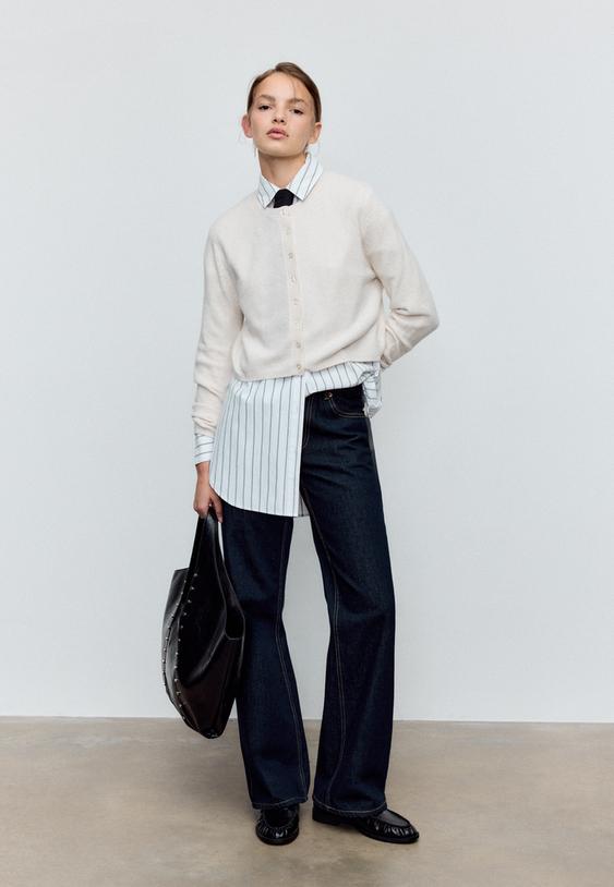 soft touch knit cardigan with buttons