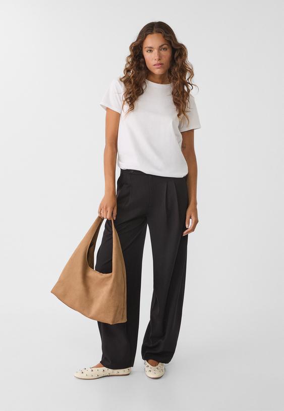 bolso de hombro efecto ante