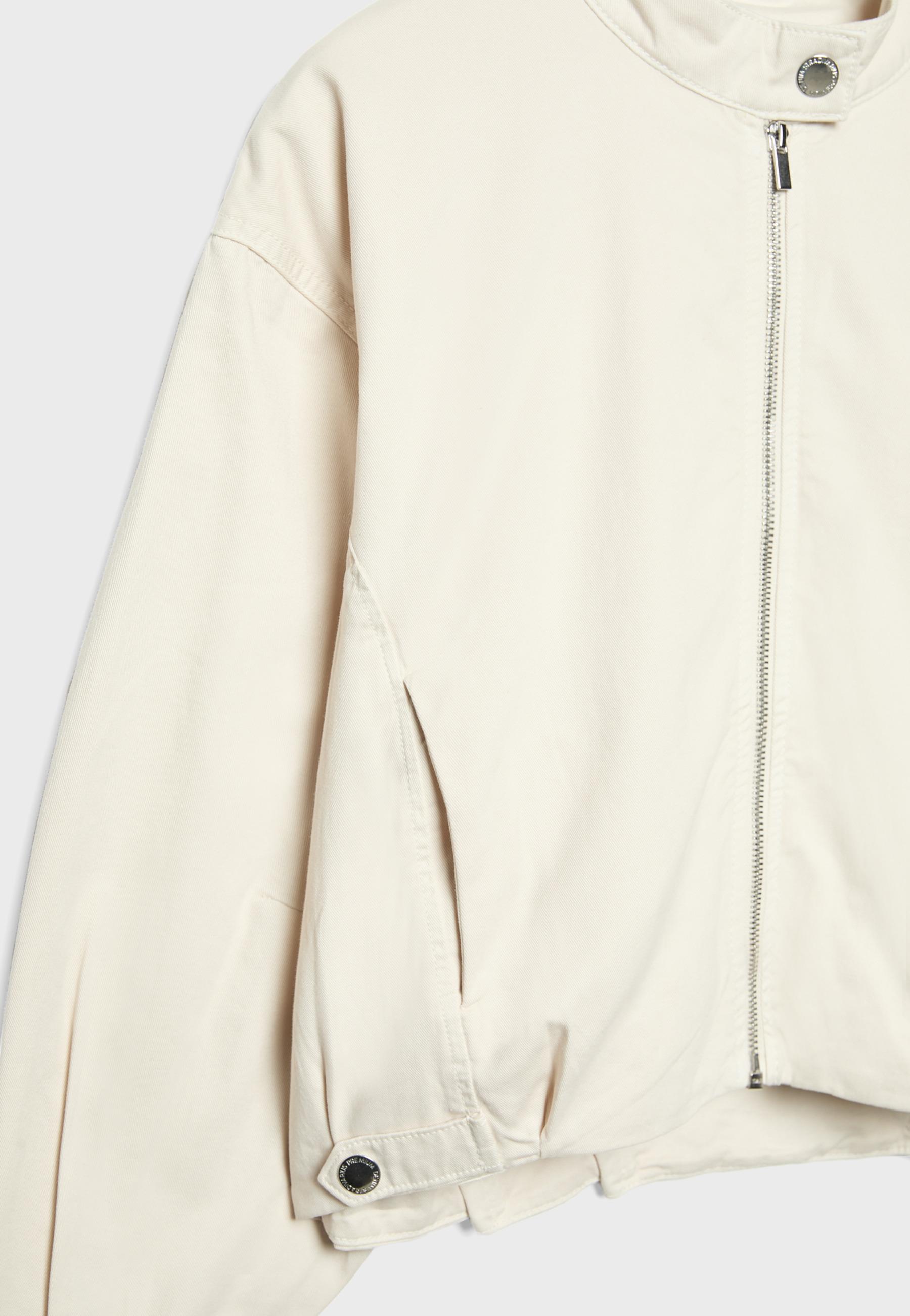 Bomber jacket — Stone