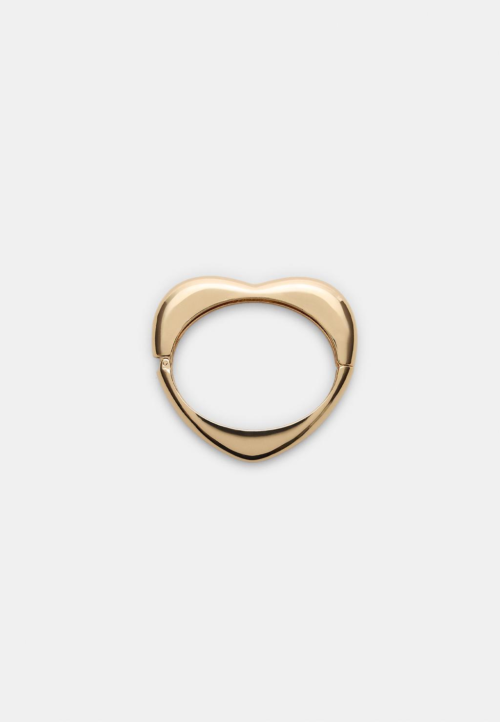 Bracciale in metallo con cuore
