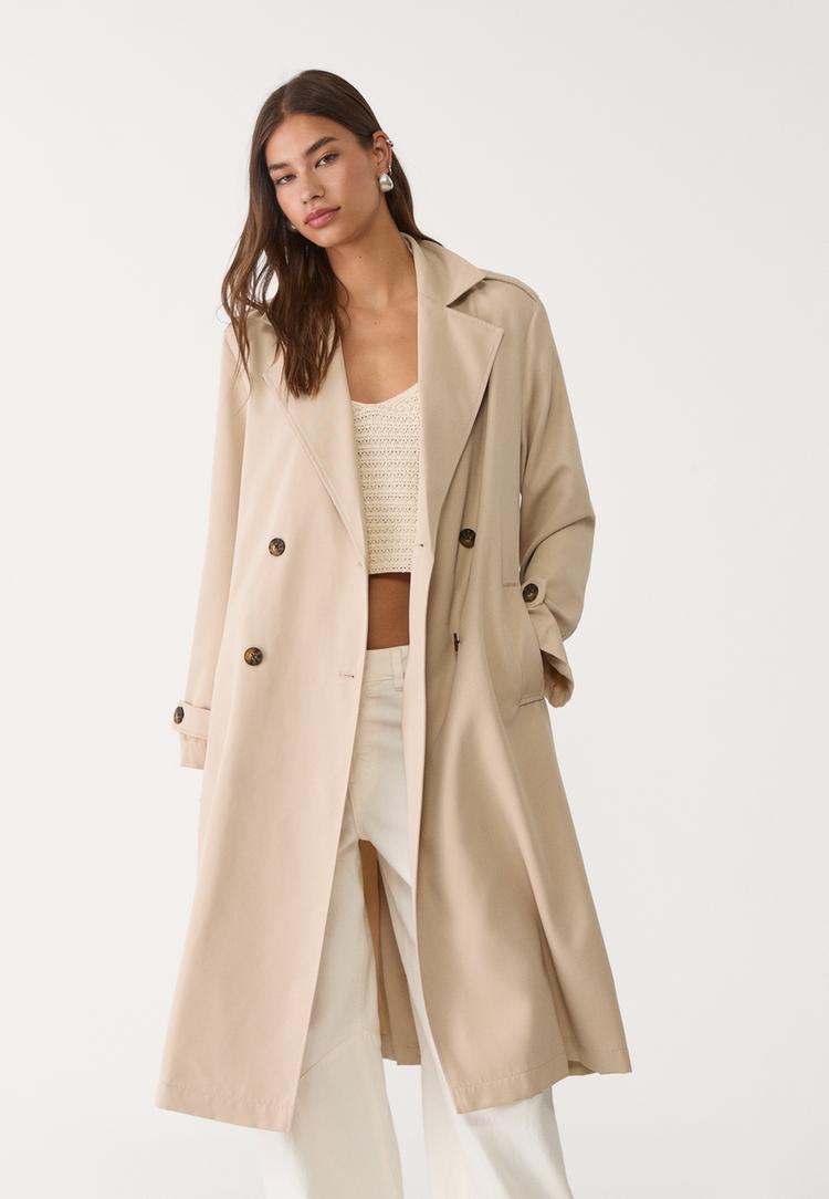 trench fluido largo