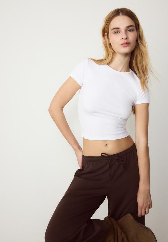 maglietta basic slim fit