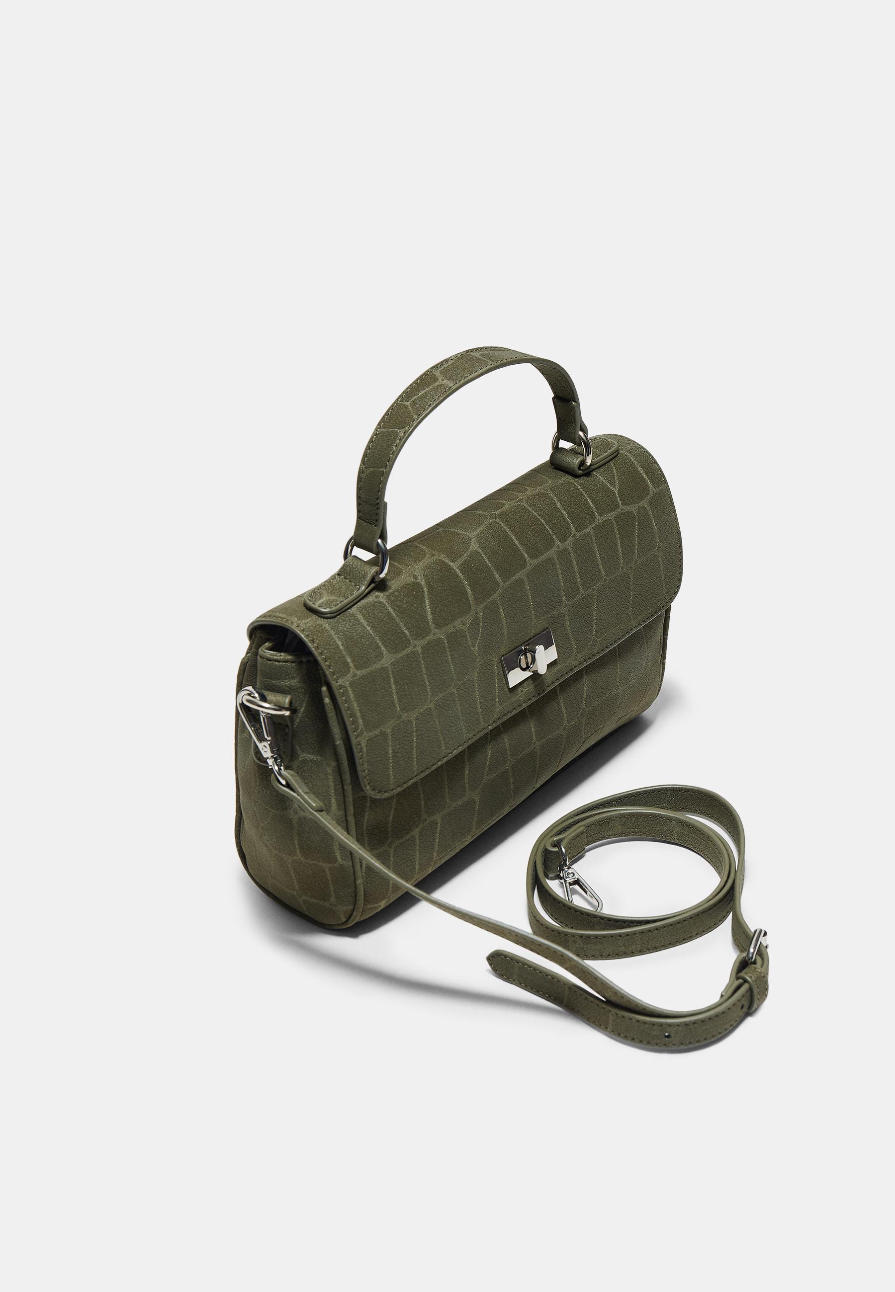 Small belt crossbody bag — Khaki