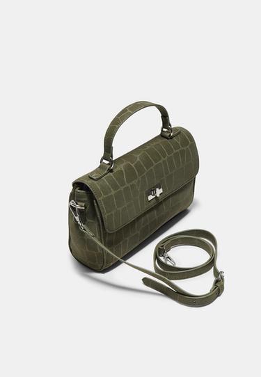 Small belt crossbody bag — Khaki 3