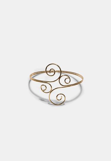 Spiral cuff — Gold 1