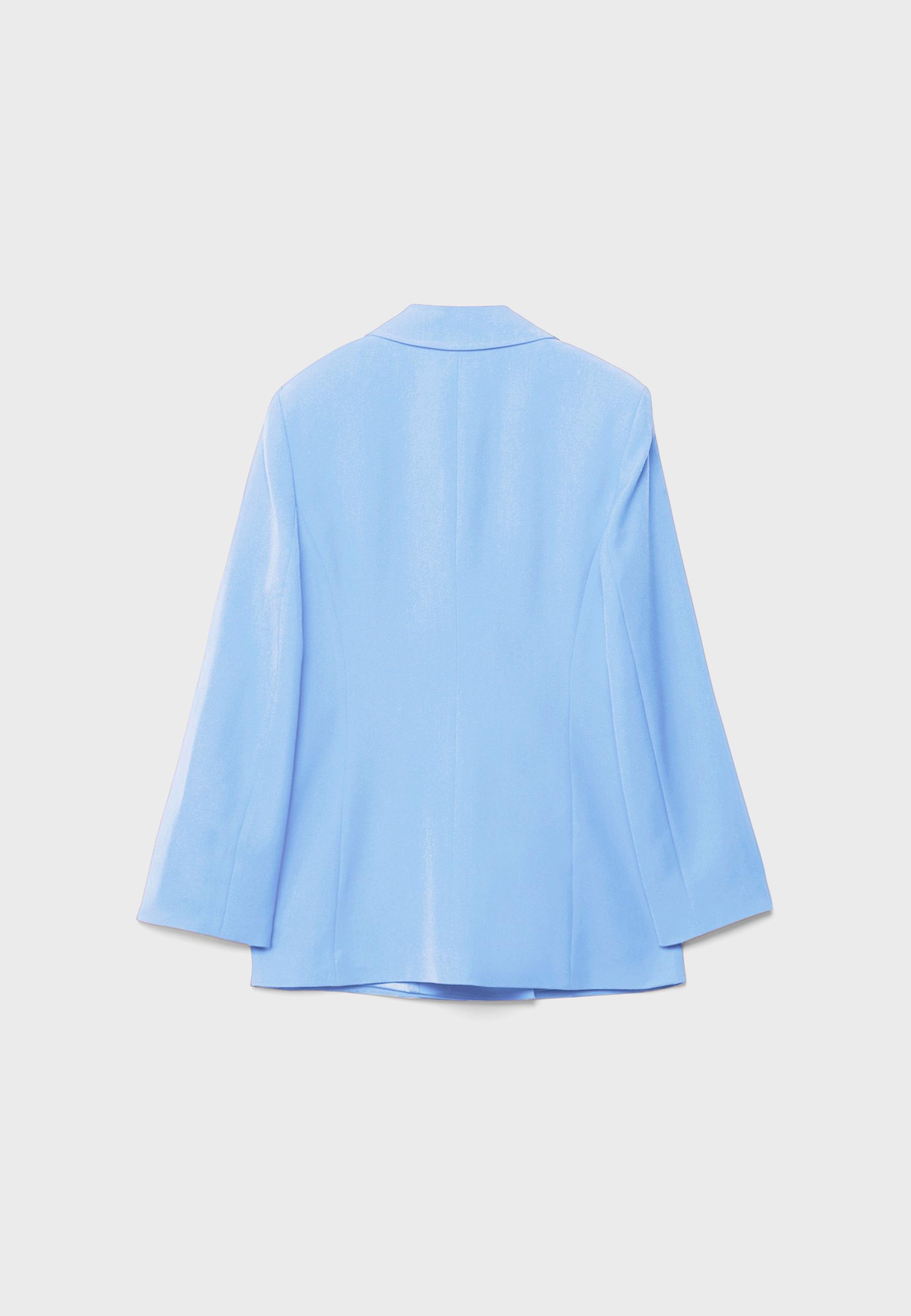 Fitted blazer — Royal blue