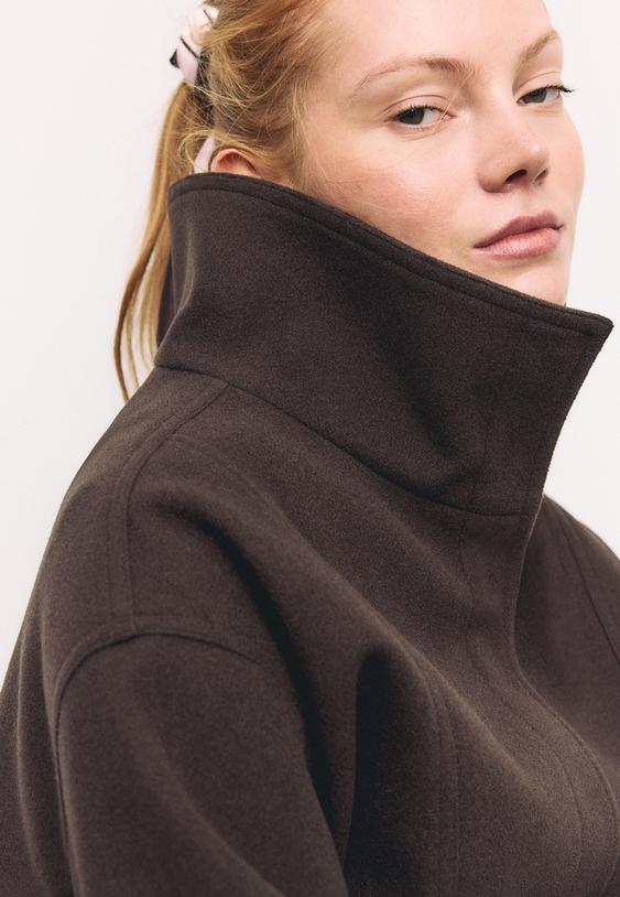 cazadora globo oversize tacto suave