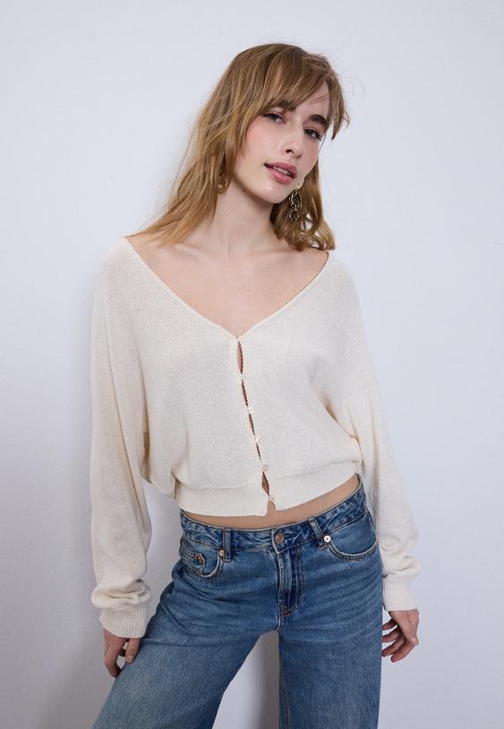 cardigan manches chauve souris