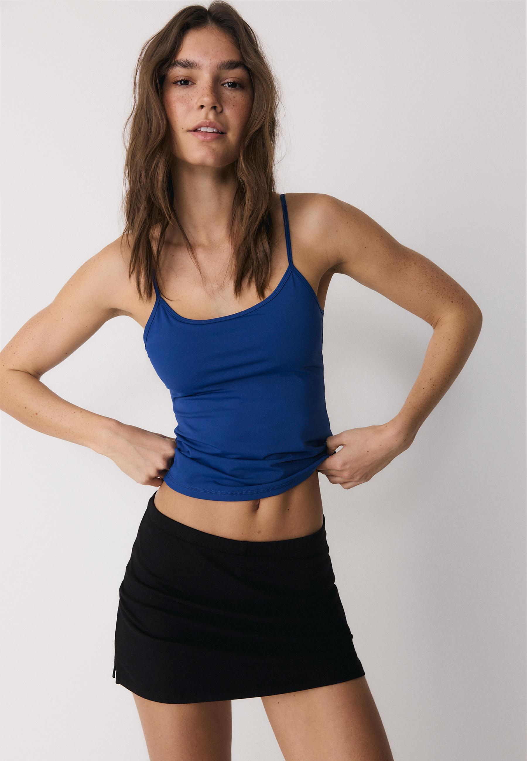 Basic örme şort etek