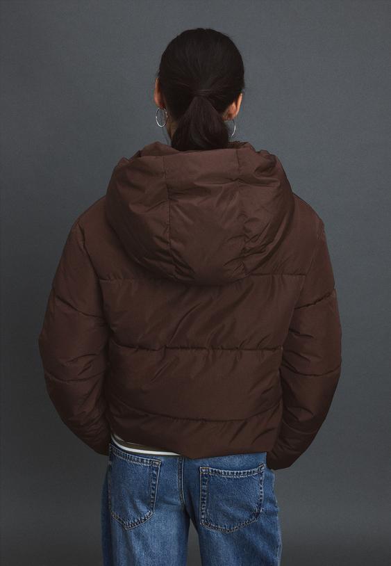 Stradivarius Alapdarab Kapucnis Steppelt Dzseki 0-401 Xl