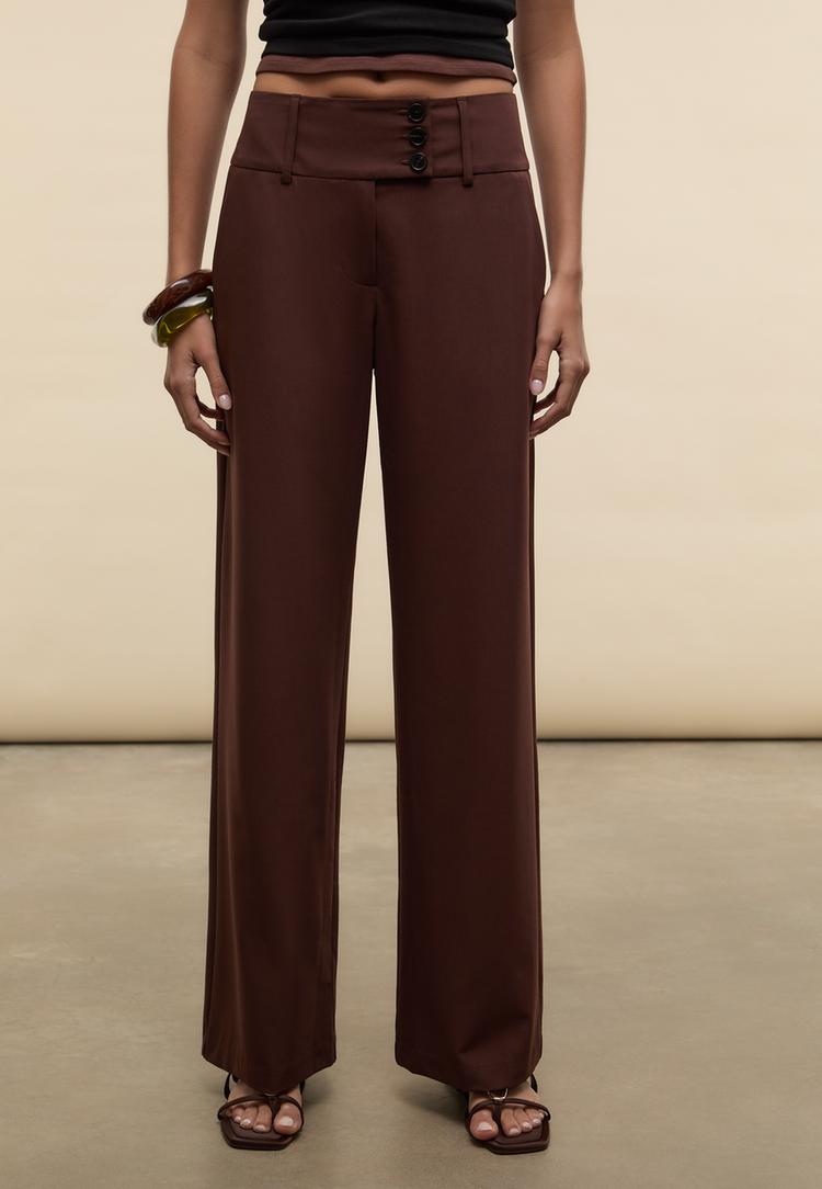 pantalon habille ceinture large