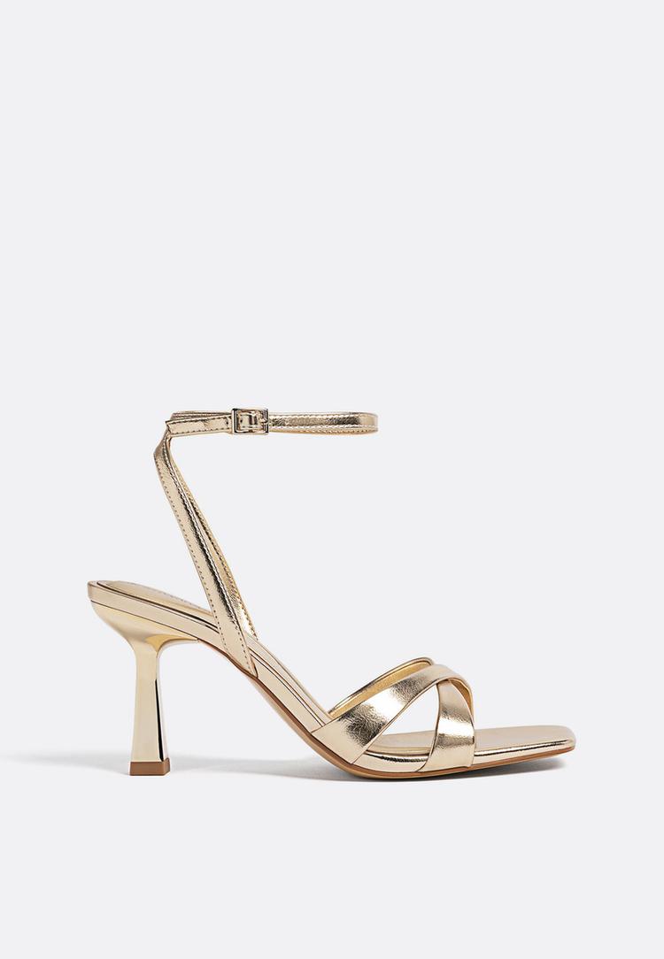 sandalen met smalle hak