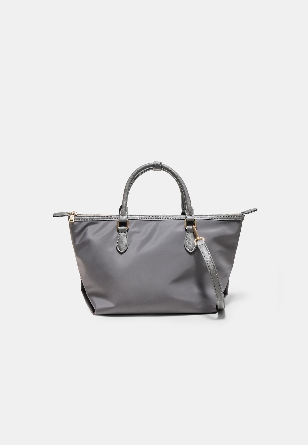 Zip crossbody bag — Dark grey