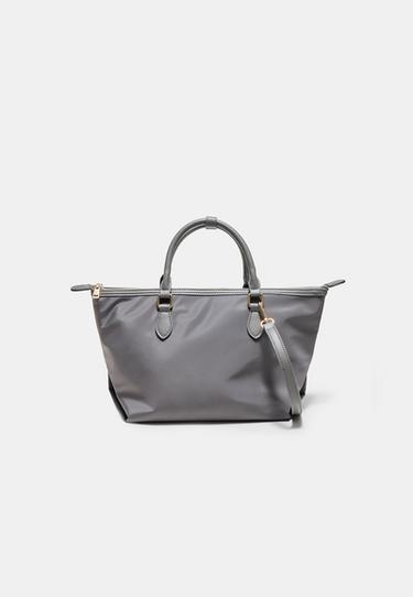 Zip crossbody bag — Dark grey 1