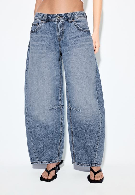 jeans low waist barrel