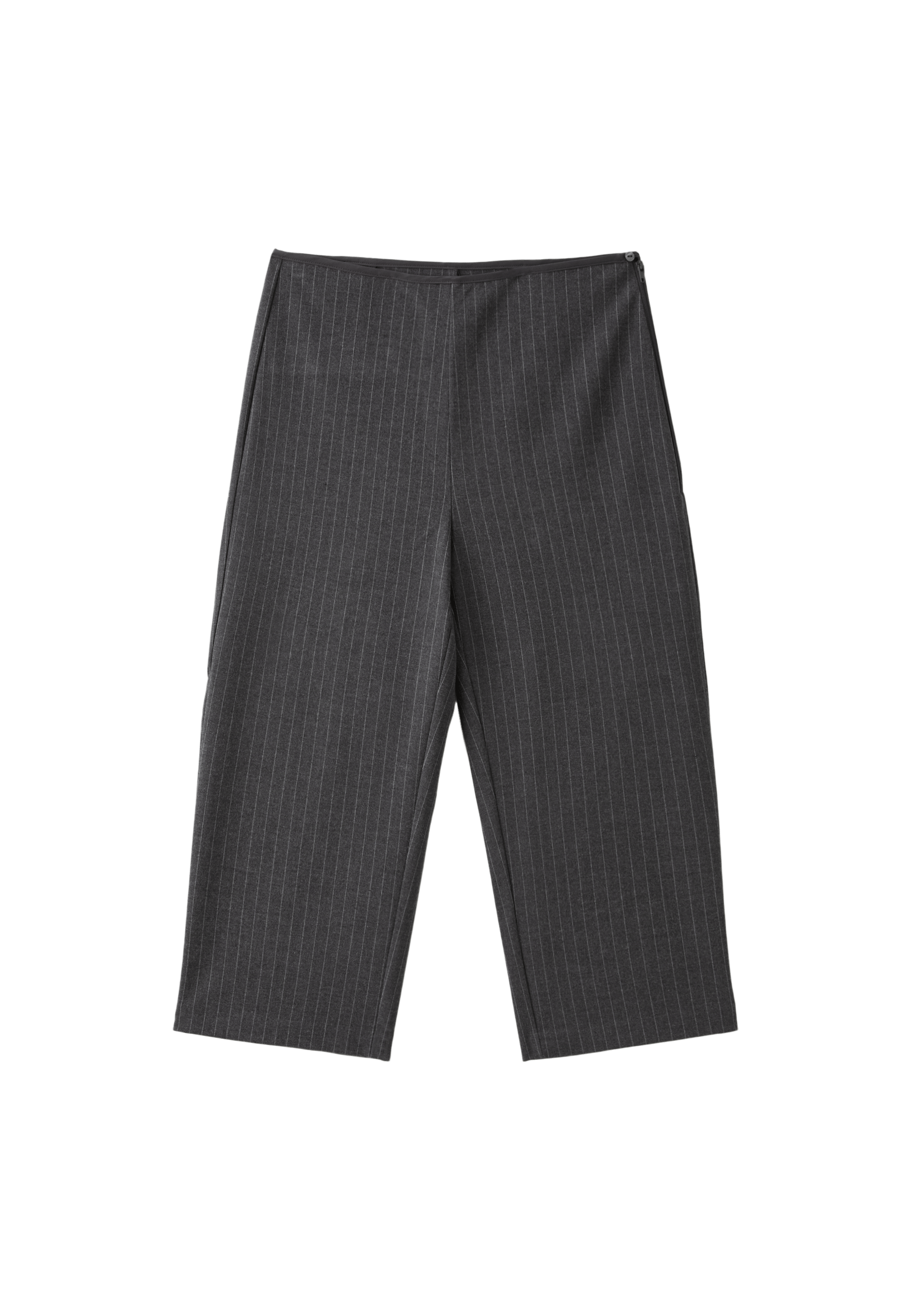 Stradivarius Çizgili kapri pantolon görsel 3