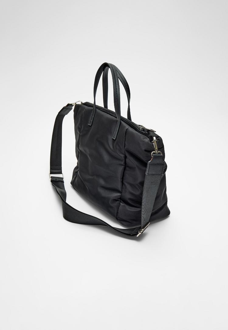 bolso shopper cremallera