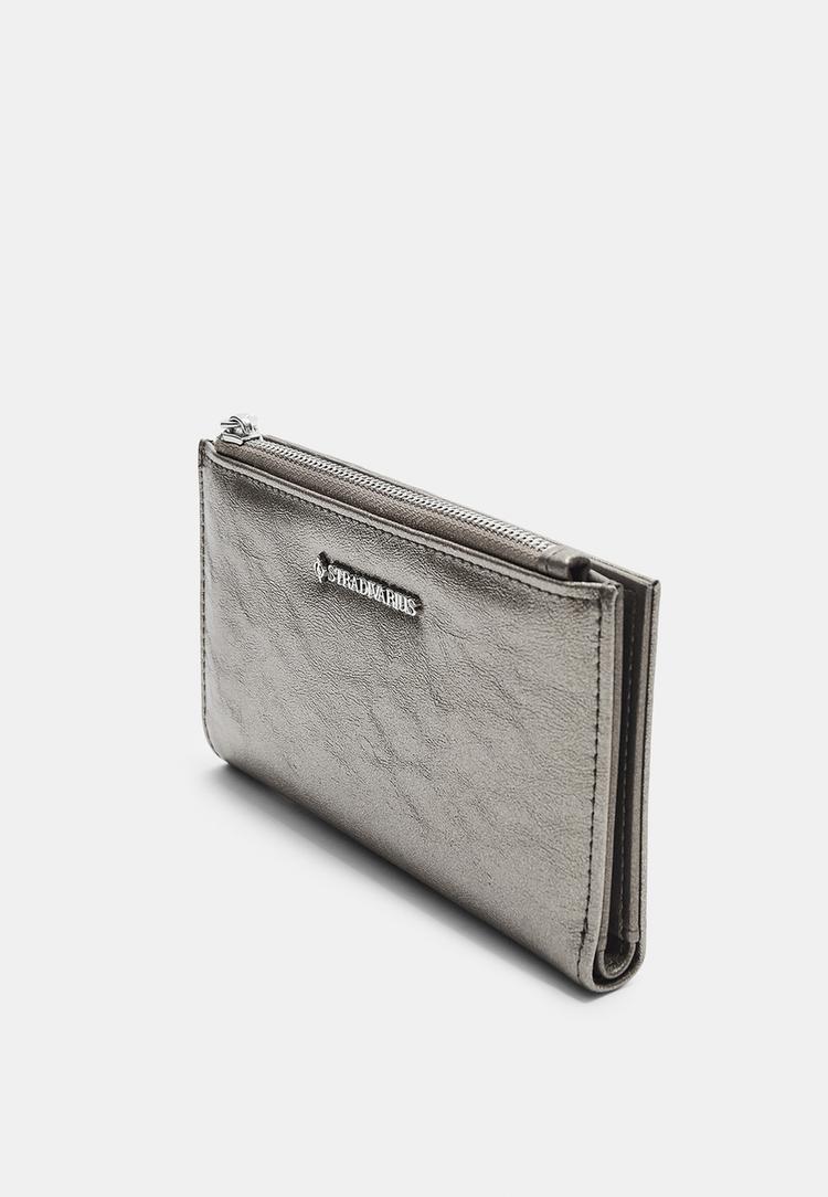 monedero tarjetero alargado brillos