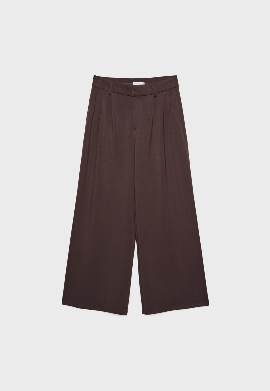 Soft-touch dress trousers