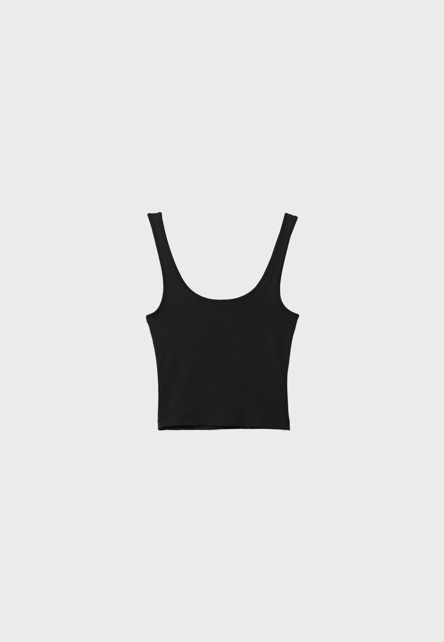 Polyamide T-shirt — Black