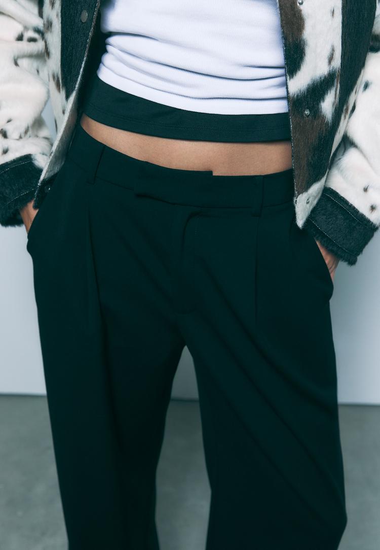 pantalon vestir wide leg