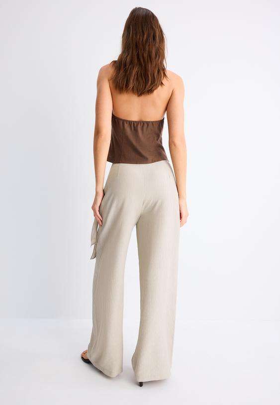 pantaloni fluidi sarong