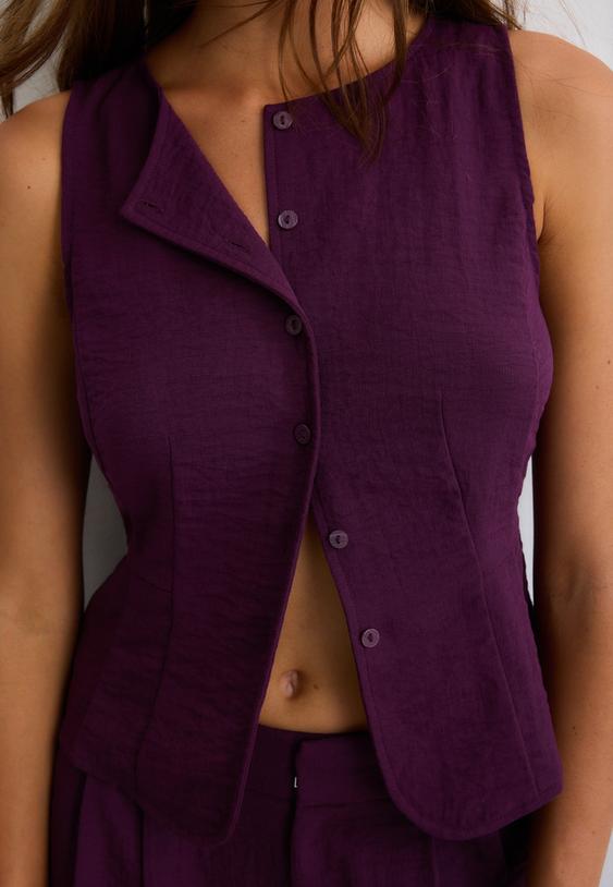 gilet a boutons
