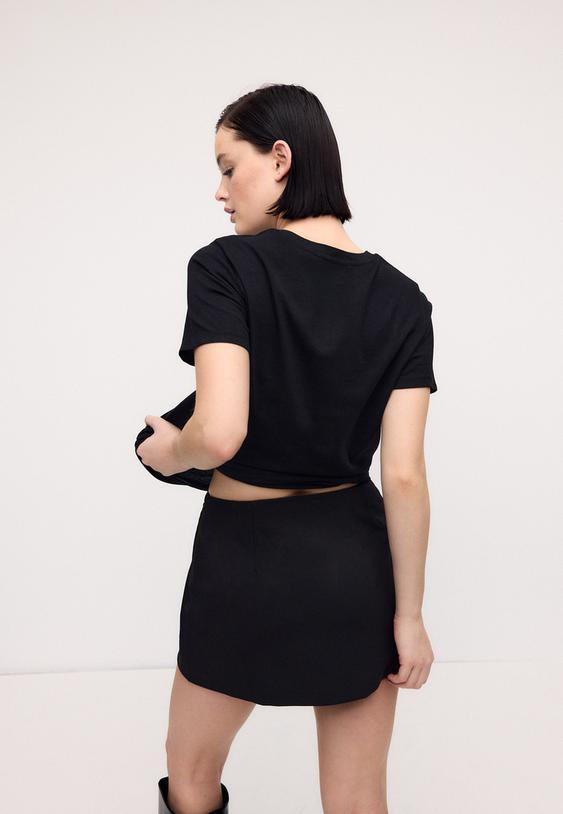 basic regular fit round neck t shirt