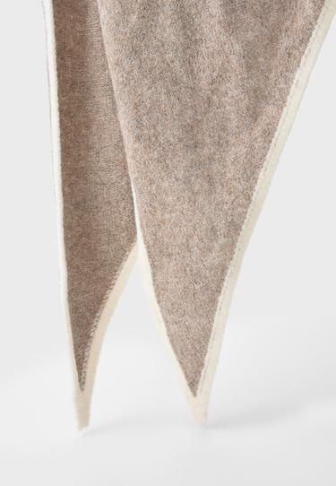 Triangular scarf — Stone 5
