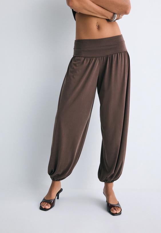 pantalonon punto bombacho