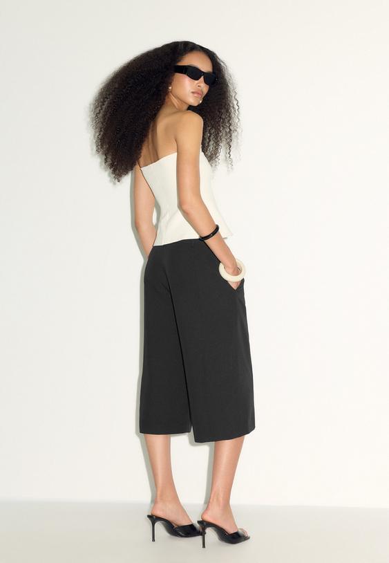 bermudas wide leg crosswaist