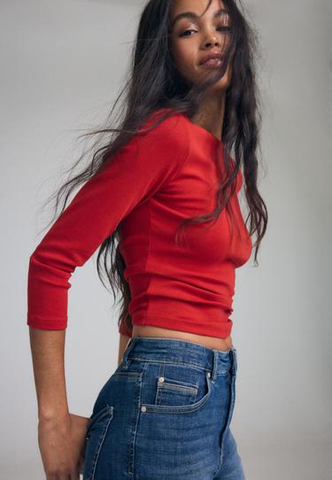 Capris jeans — MEDIUM BLUE DENIM 4