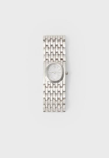 Wide chain watch — Grey 1