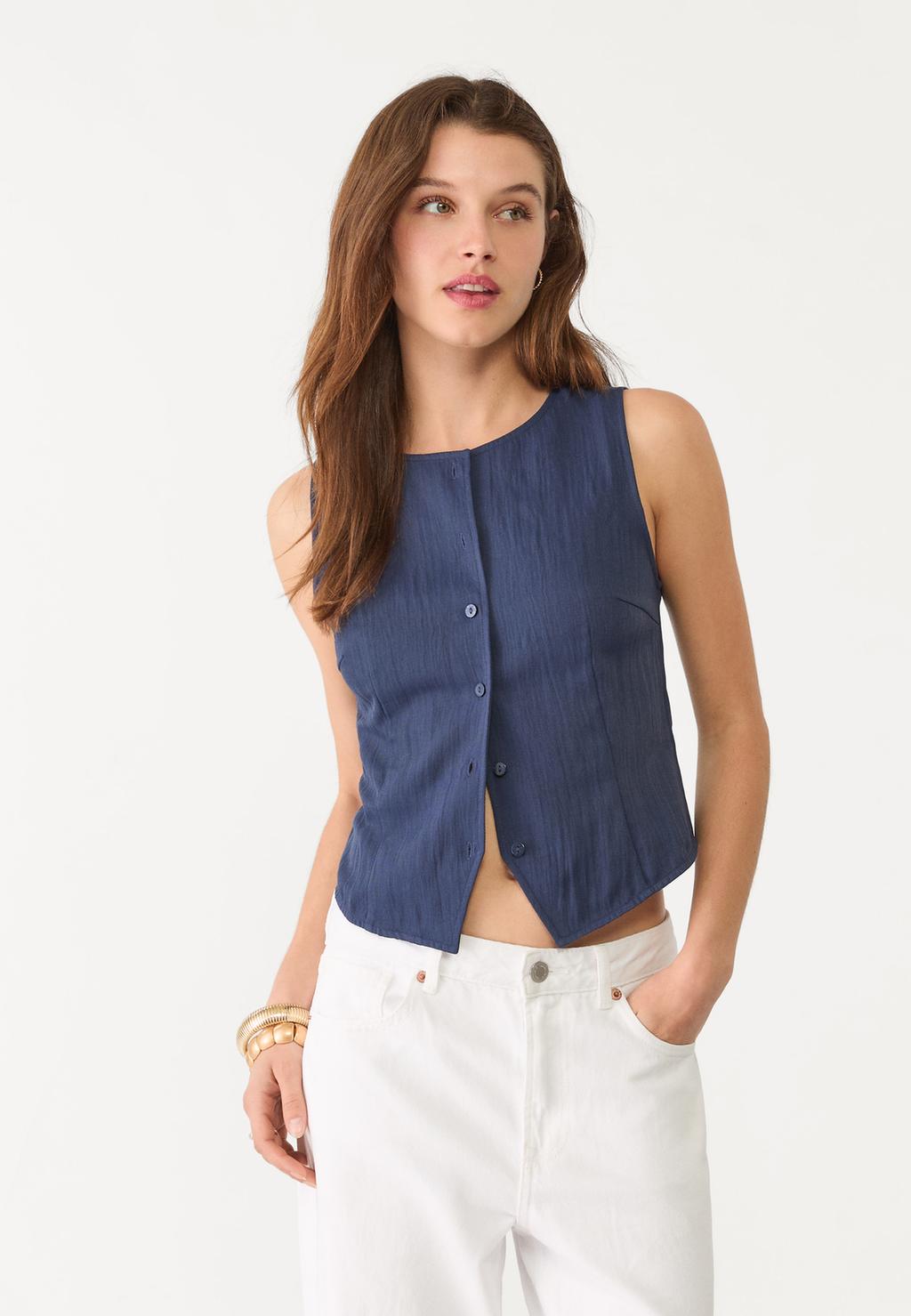 Top bottoni texture