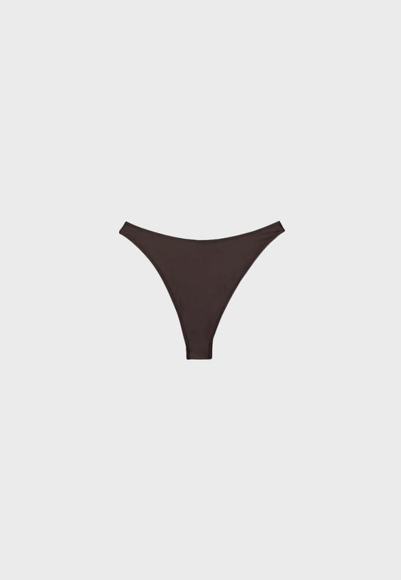 Basic saten Brezilya bikini altı - Görsel 10