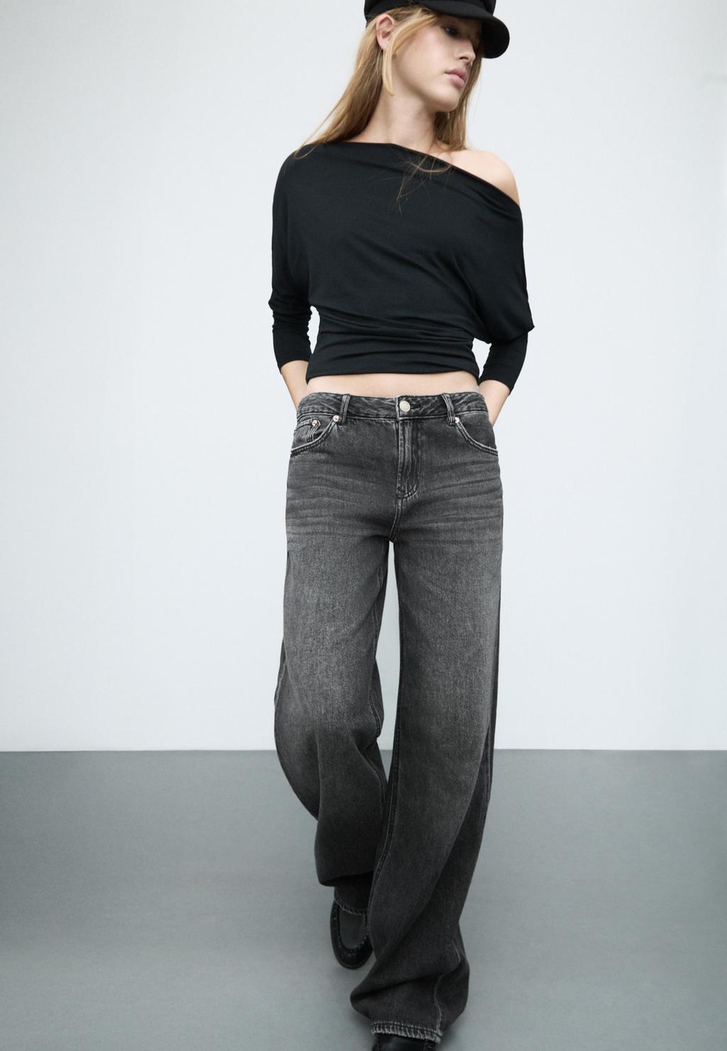 D91 Jeans low wide leg