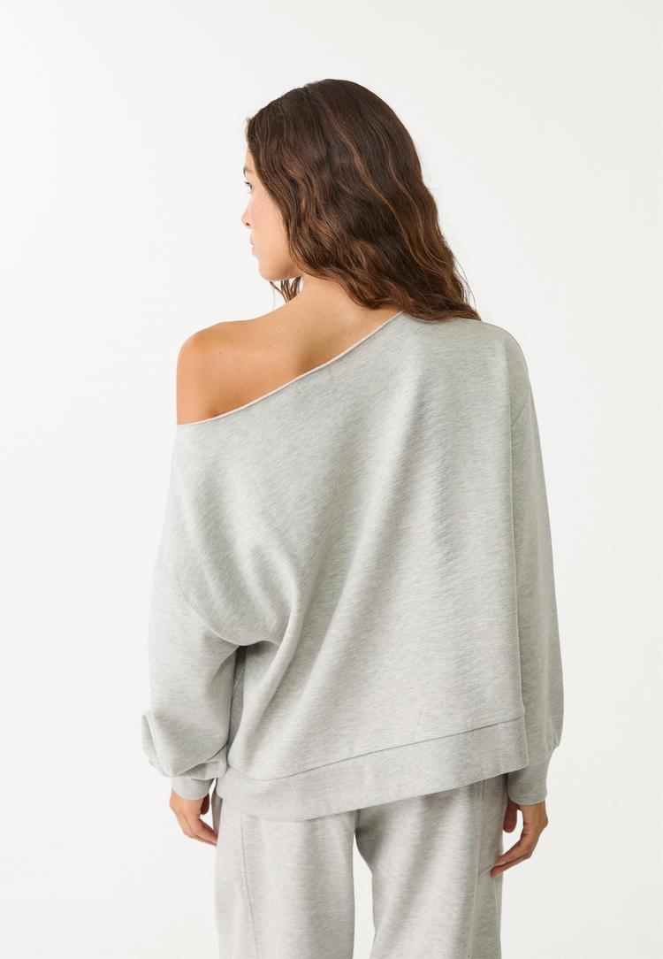 sudadera escote redondo