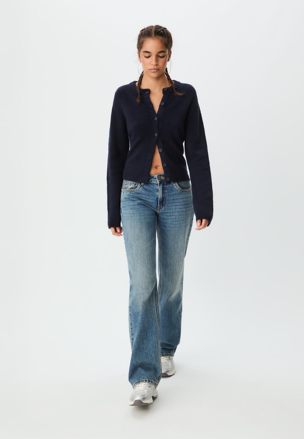 Pantalón low straight leg