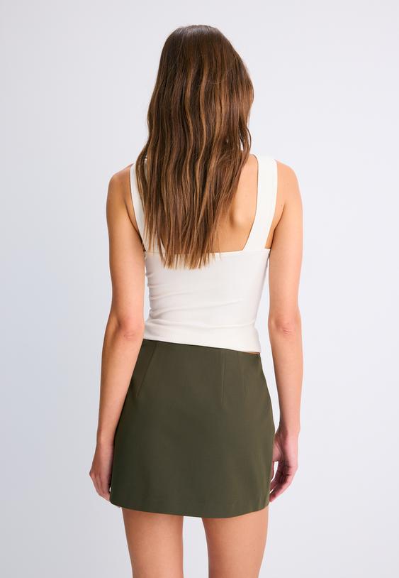 jupe culotte avec split lateral l04799768