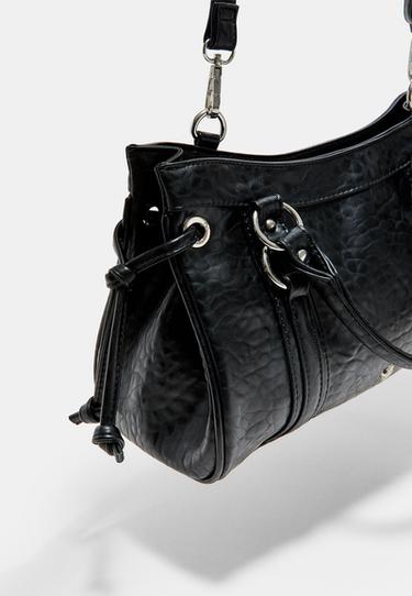 Knotted city crossbody bag — Black 5