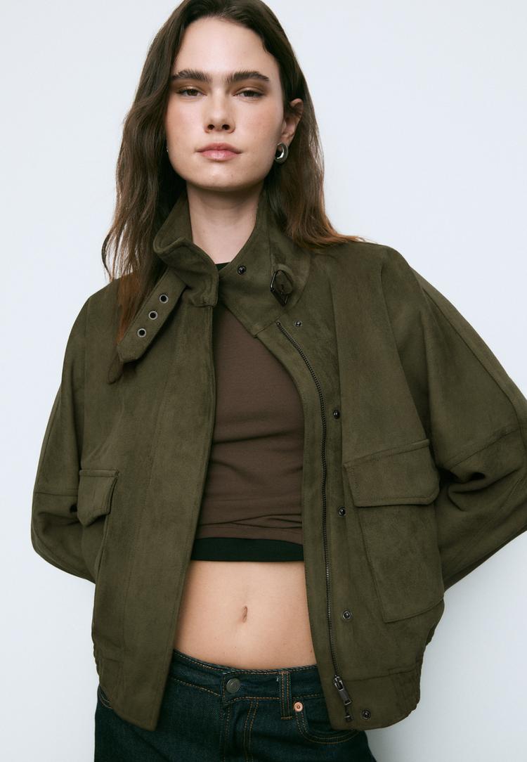 cazadora oversize efecto ante